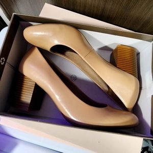 Life Stride Parigi block taupe pumps